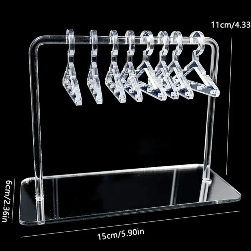 2 Packs: Clear Jewelry Earrings Hangers Holder